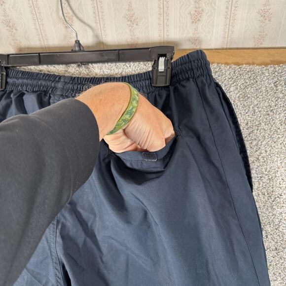 Nike Pants Mens XL Blue Windbreaker Track Warm Up Zip Leg Mesh Lined 443414-476 - Picture 15 of 16